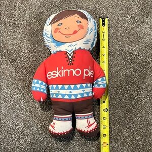 Vintage 15” Eskimo Pie advertising doll from 1970s. Great condition